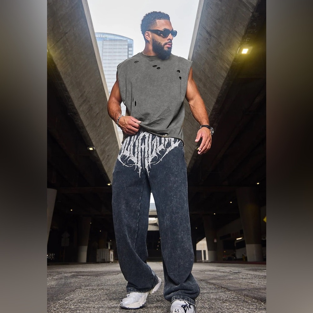 Young La Dark Wave Joggers